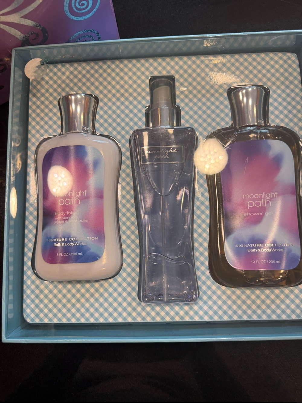 Bath & Body Works Moonlight Path Gift Set - Purple, Blue